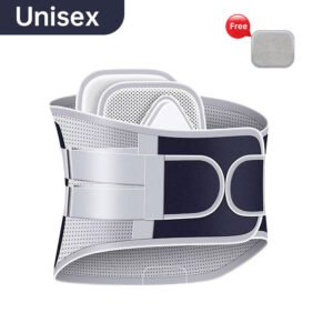 Adjustable Back Support Belt - Pain Relief for Men & Women, Sciatica, Scoliosis, Herniated Disc, Posture Corrector