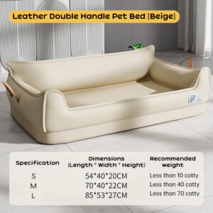 Heavy-Duty All-Weather Dog House: Chew-Resistant, Portable & Washable for Medium/Large Dogs