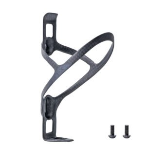 3K Carbon Fiber Water Bottle Cage - Ultralight Matte Mountain/Road Bike Holder, 14g Cycling Accessory