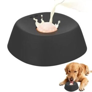 Anti-Choke Slow Feeder Dog Bowl & Lick Mat | 3/4 Cup Non-Slip Bowl for Treats, Broth, Yogurt