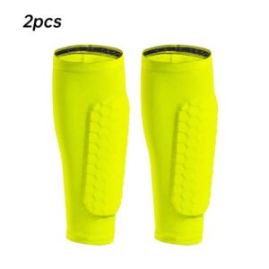 Honeycomb Padded Sport Leg Guards – Breathable Anti-Collision Shin & Leg Protection for Soccer, Skiing, Basketball & Cycling