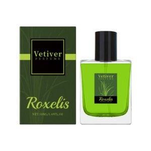 Roxelis Vetiver Fresh Perfume Exudes Charm Natural Fresh Elegant Fragrance Stay Fragrance Everyday Portable Fragrance Perfume
