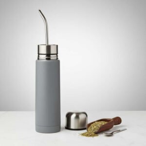 South American Mate Tea Travel Mug - Brazilian Filter Straw, Insulated Bullet Bottle, 3-in-1 Portable Mate Gourd Kit